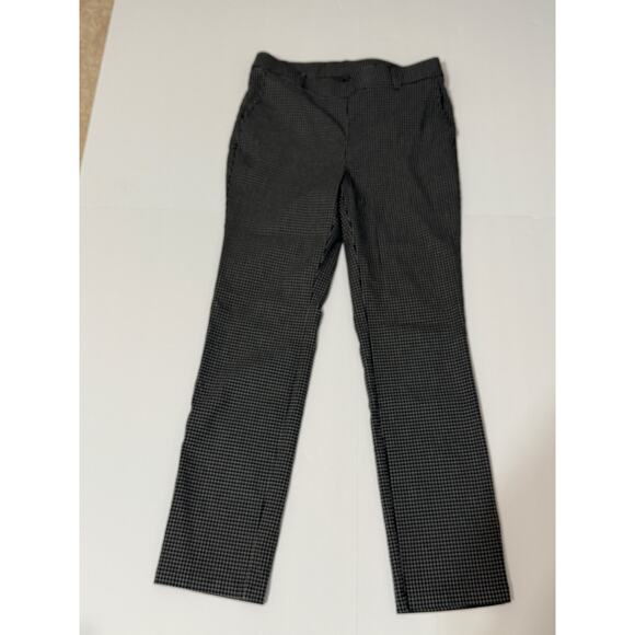 Rafaella Black and White Checked Pants, Size 8 - Picture 1 of 6